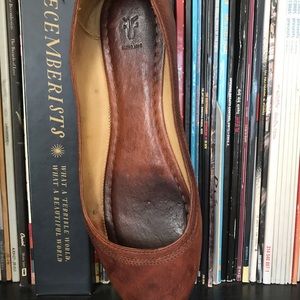 Frye flats 8.5 size